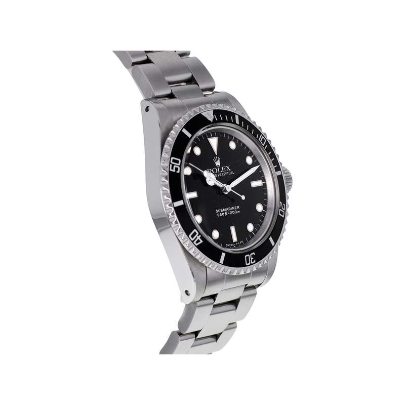 Montre d'occasion ROLEX Submariner Vintage homme mouvement automatique certifié (cosc) bracelet acier - vue 2
