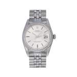 Montre d'occasion ROLEX DateJust homme mouvement automatique certifié (cosc) bracelet acier - vue 1