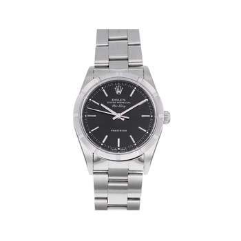Montre d'occasion ROLEX Air King Precision homme automatique bracelet acier