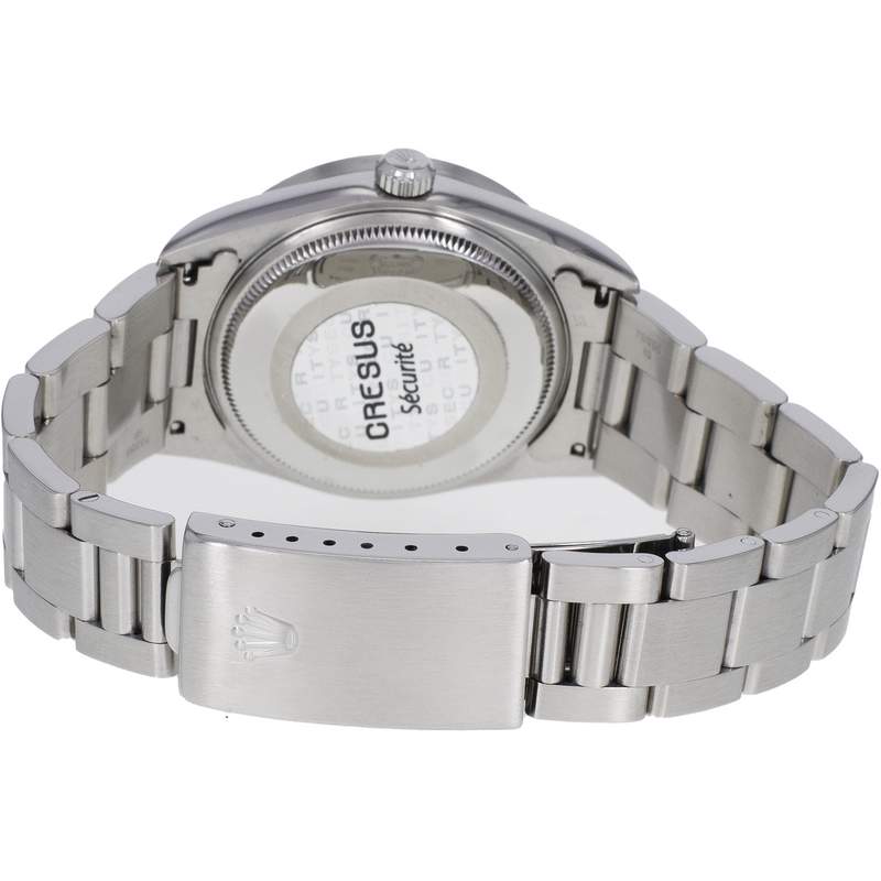 Montre d'occasion ROLEX Air King Precision homme automatique bracelet acier - vue 3