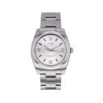 Montre d'occasion ROLEX Air King mixte mouvement automatique certifié (cosc) bracelet acier - vue 1