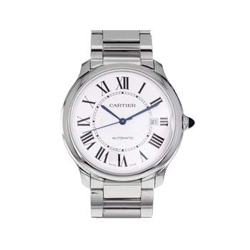 Montre d'occasion CARTIER Ronde Croisière homme automatique bracelet acier