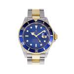 Montre d'occasion ROLEX Submariner Date homme mouvement automatique certifié (cosc) bracelet or jaune 750/000 et acier - vue 1