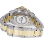 Montre d'occasion ROLEX Submariner Date homme mouvement automatique certifié (cosc) bracelet or jaune 750/000 et acier - vue 3