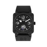 Montre d'occasion BELL & ROSS BR03-92 RAID Limited Edition homme automatique bracelet caoutchouc - vue 1