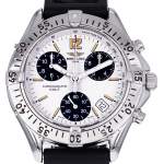 Montre d'occasion BREITLING Colt Chronographe homme quartz bracelet caoutchouc - vue D1