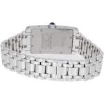 Montre d'occasion CARTIER Tank Américaine femme quartz bracelet or blanc 750/000 - vue 3