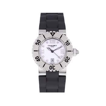 Montre d'occasion CHAUMET Class One femme quartz bracelet caoutchouc