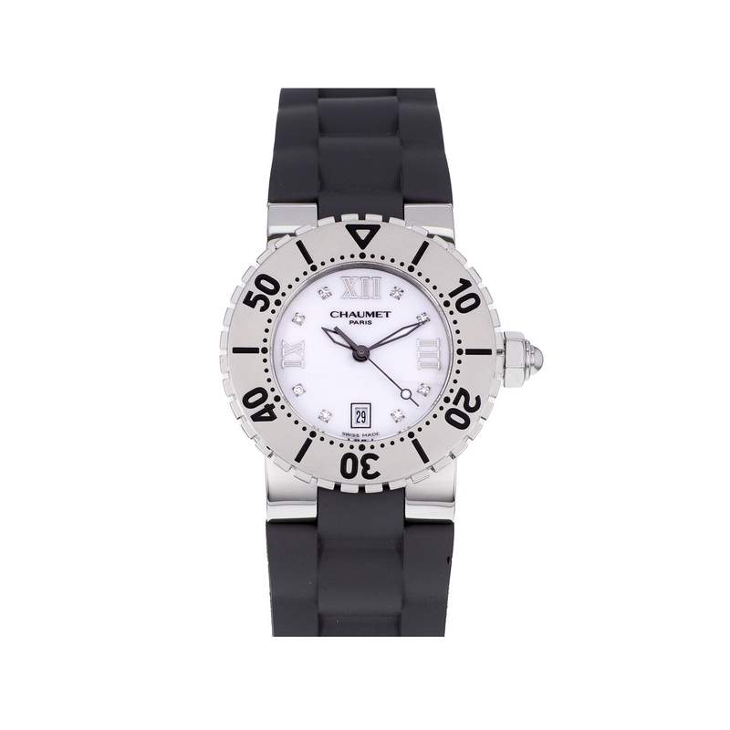 Montre d'occasion CHAUMET Class One femme quartz bracelet caoutchouc - vue 1