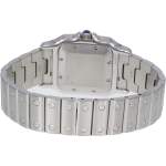 Montre d'occasion CARTIER Santos mixte automatique bracelet acier - vue 3