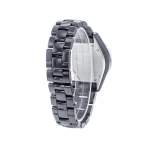Montre d'occasion CHANEL J12 Noire GMT homme automatique bracelet céramique - vue D4