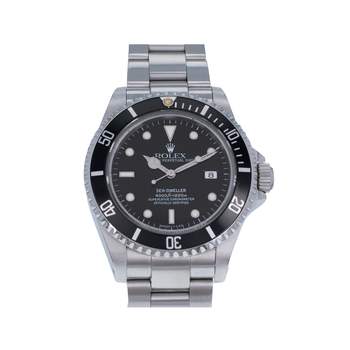 Montre d'occasion ROLEX Sea-Dweller homme mouvement automatique certifié (cosc) bracelet acier