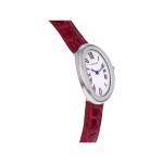 Montre d'occasion CARTIER Baignoire femme quartz bracelet cuir d'origine - vue 2