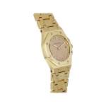 Montre d'occasion AUDEMARS PIGUET Royal Oak Lady femme quartz bracelet or jaune 750/000 - vue 2
