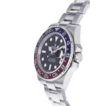 Montre d'occasion ROLEX GMT-Master II Céramique Pepsi homme mouvement automatique certifié (cosc) bracelet acier - vue D2
