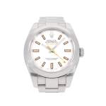 Montre d'occasion ROLEX Milgauss Z-Blue homme mouvement automatique certifié (cosc) bracelet acier - vue 1