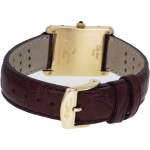 Montre d'occasion CARTIER Tank Louis Cartier mixte quartz bracelet cuir cresus - vue 3