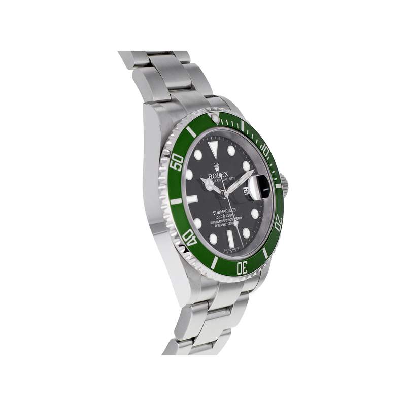 Montre d'occasion ROLEX Submariner Date 50ème anniversaire homme mouvement automatique certifié (cosc) bracelet acier - vue 2