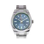 Montre d'occasion ROLEX Milgauss GV homme mouvement automatique certifié (cosc) bracelet acier - vue 1