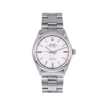 Montre d'occasion ROLEX Air King Precision Vintage mixte automatique bracelet acier