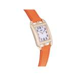 Montre d'occasion HERMES Cape Cod femme quartz bracelet cuir d'origine - vue 2
