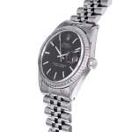 Montre d'occasion ROLEX DateJust homme mouvement automatique certifié (cosc) bracelet acier - vue D2