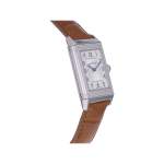 Montre d'occasion JAEGER LECOULTRE Reverso Classique Monoface mixte mécanique bracelet cuir cresus - vue 2