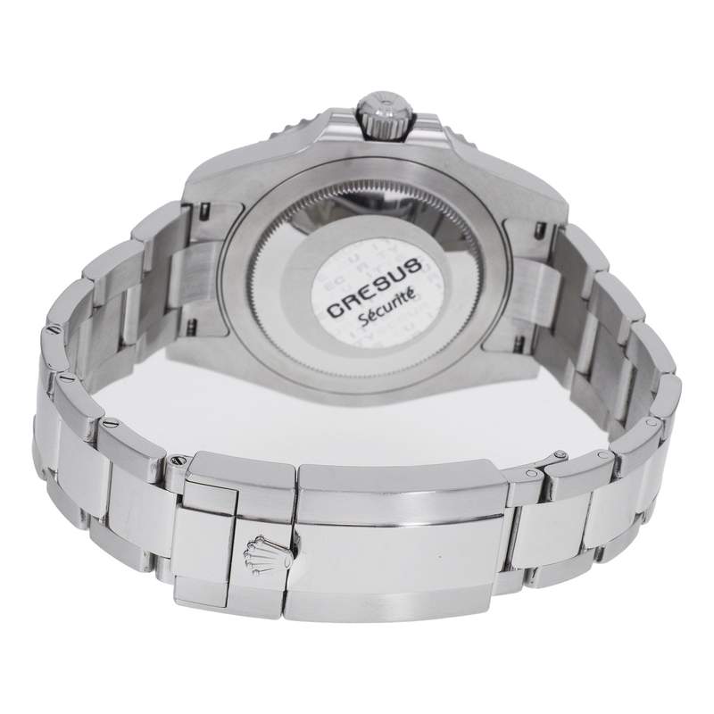 Montre d'occasion ROLEX GMT-Master II Céramique Batman homme mouvement automatique certifié (cosc) bracelet acier - vue 3