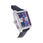 Montre d'occasion TAG HEUER Monaco Gulf homme automatique bracelet cuir d'origine - vue 2