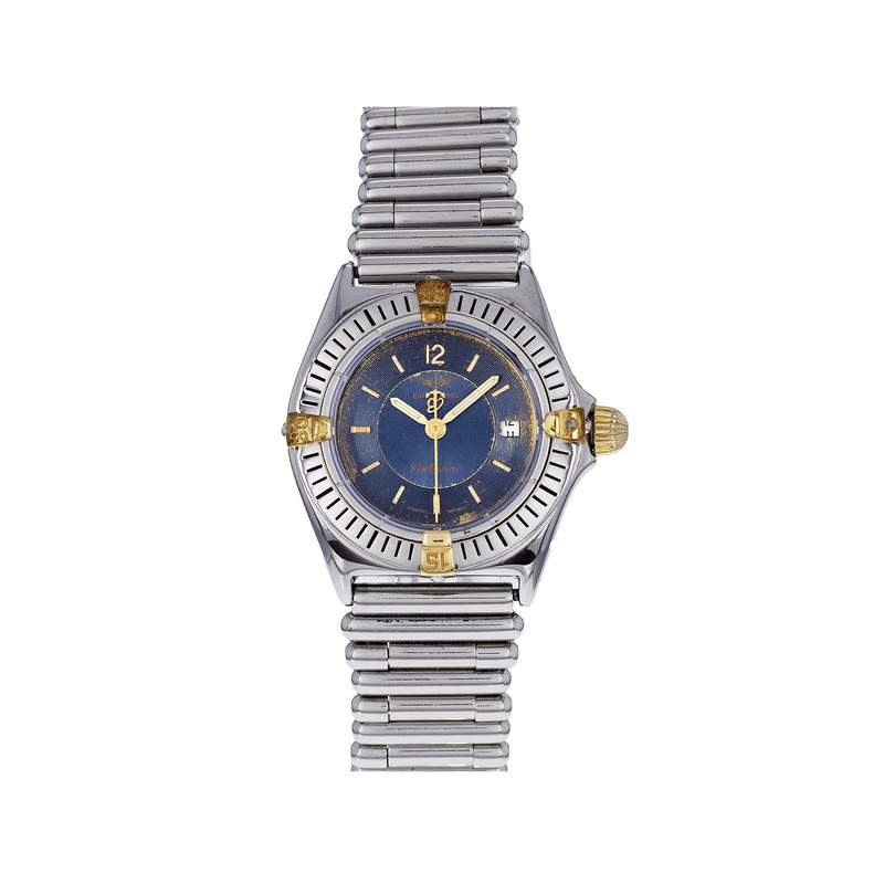 Montre d'occasion BREITLING Callistino femme quartz bracelet acier - vue 1