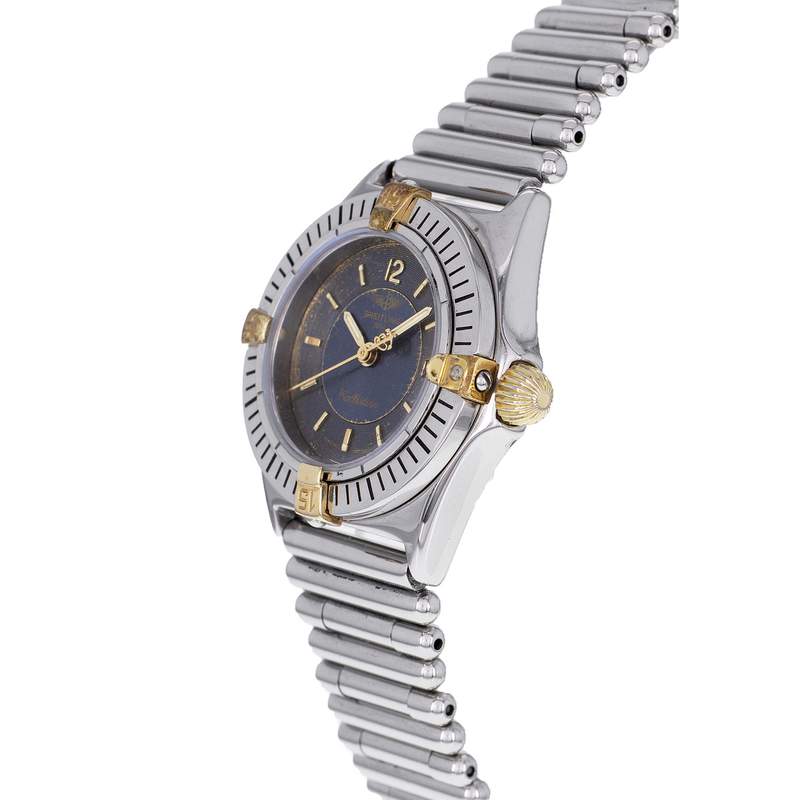 Montre d'occasion BREITLING Callistino femme quartz bracelet acier - vue D2