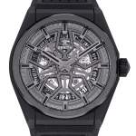 Montre d'occasion ZENITH Defy Classic Skeleton homme automatique bracelet caoutchouc - vue D1