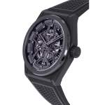 Montre d'occasion ZENITH Defy Classic Skeleton homme automatique bracelet caoutchouc - vue D2