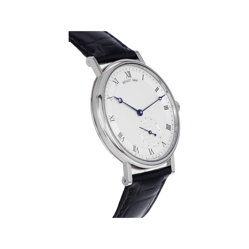 Montre d'occasion BREGUET Classique homme automatique bracelet cuir d'origine - vue 2