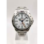 Montre d'occasion ROLEX Explorer II homme mouvement automatique certifié (cosc) bracelet acier - vue 1