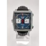Montre d'occasion TAG HEUER Monaco Steve McQueen homme automatique bracelet cuir cresus - vue 1