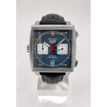Montre d'occasion TAG HEUER Monaco Steve McQueen homme automatique bracelet cuir cresus