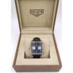 Montre d'occasion TAG HEUER Monaco Steve McQueen homme automatique bracelet cuir cresus - vue D3