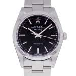 Montre d'occasion ROLEX Air King homme mouvement automatique certifié (cosc) bracelet acier - vue D1