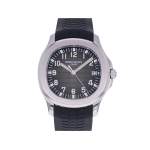 Montre d'occasion PATEK PHILIPPE Aquanaut homme mouvement automatique certifié (cosc) bracelet caoutchouc - vue 1