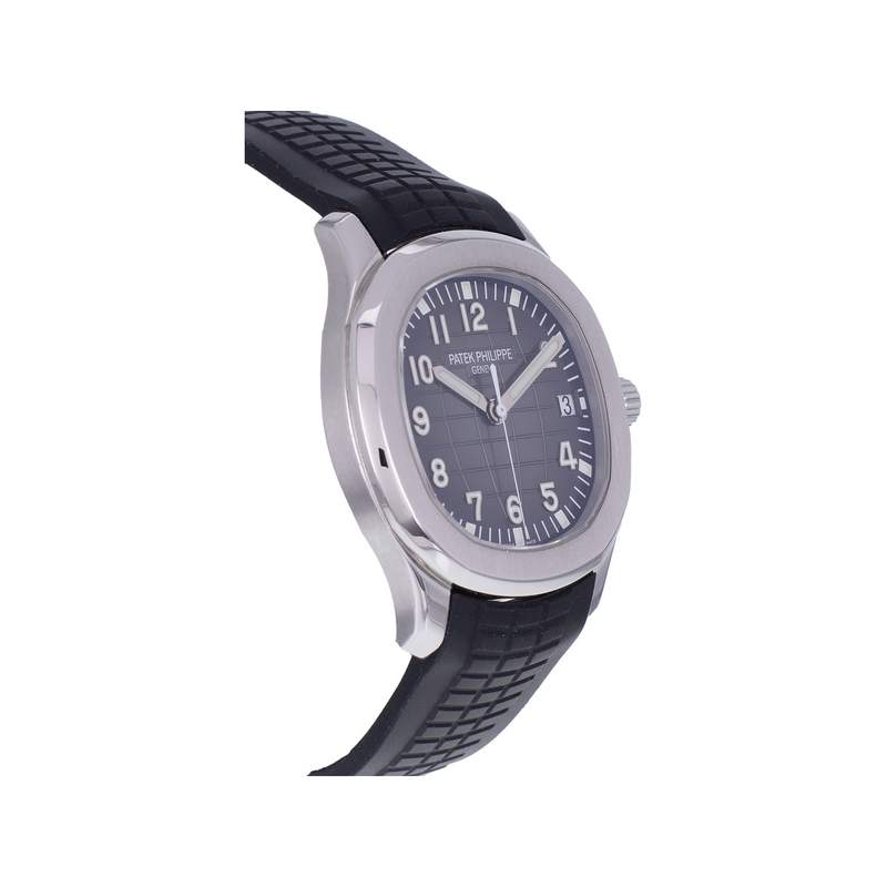 Montre d'occasion PATEK PHILIPPE Aquanaut homme mouvement automatique certifié (cosc) bracelet caoutchouc - vue 2