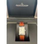 Montre d'occasion JAEGER LECOULTRE Reverso Classique Mécanique homme mécanique bracelet cuir d'origine - vue 1