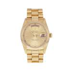 Montre d'occasion ROLEX Day-Date Or jaune mixte automatique bracelet or jaune 750/000 - vue 1