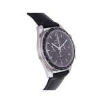 Montre d'occasion OMEGA Speedmaster Professional Moonwatch homme mécanique bracelet cuir d'origine - vue 2