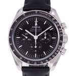 Montre d'occasion OMEGA Speedmaster Professional Moonwatch homme mécanique bracelet cuir d'origine - vue D1