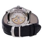 Montre d'occasion JAEGER LECOULTRE Master Ultra Thin homme automatique bracelet cuir d'origine - vue 3