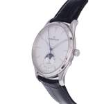 Montre d'occasion JAEGER LECOULTRE Master Ultra Thin homme automatique bracelet cuir d'origine - vue D2