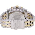 Montre d'occasion BREITLING Chronomat homme automatique bracelet or jaune 750/000 et acier - vue 3