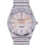 Montre d'occasion BREITLING Chronomat 32 femme quartz bracelet acier - vue D1