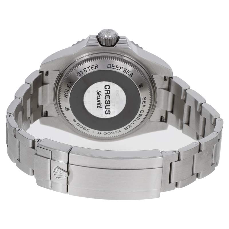 Montre d'occasion ROLEX Sea-Dweller DeepSea D-Blue homme mouvement automatique certifié (cosc) bracelet acier - vue 3